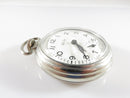 Westclox Bull's Eye Mechanical Pocket Watch Type 3 Running Dollar Pocket Watch - Just Stuff I Sell