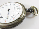 Seth Thomas 6s Grade 35 Model 17 Pocket Watch Running 7j Sterling Illinois Case - Just Stuff I Sell