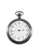 Seth Thomas 6s Grade 35 Model 17 Pocket Watch Running 7j Sterling Illinois Case - Just Stuff I Sell