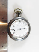 Seth Thomas 6s Grade 35 Model 17 Pocket Watch Running 7j Sterling Illinois Case - Just Stuff I Sell