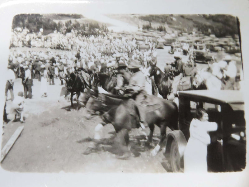 July 15, 1933 Glacier National Park Going to the Sun Road Dedication Rare Photo