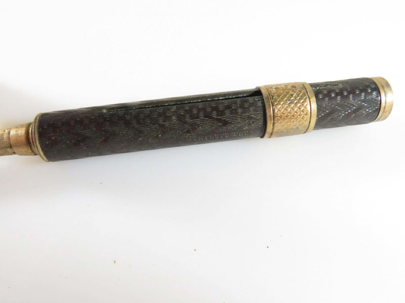 John Holland Mechanical Pencil Victorian Era With Gold Ink Vial - Just Stuff I Sell