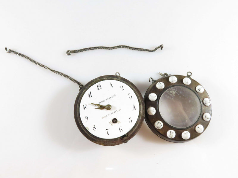 Charles Oudin Brevete Palais Royal 52 Pocket Watch For Parts Or Repair - Just Stuff I Sell