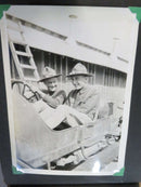 1918 WW1 2 Soldiers in Old Truck Having Fun 7"x 5" US Army Soldier Photograph