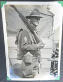 Circa 1918 WW1 Soldier with M1917 Enfield Rifle Pose 7"x 5" US Army Soldier Photograph product image for Just Stuff I Sell, clear front view, neutral background, original listing photo, optimized descriptive alt text, centered composition