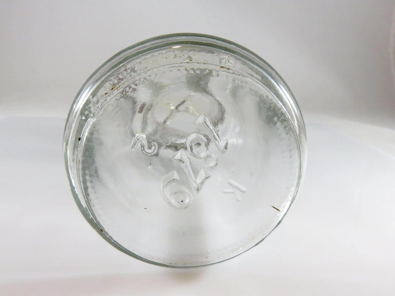 Clear Glass 8 oz Canning Jar Fresh Pak Candy Co ILL 1872 5.25" Tall - Just Stuff I Sell