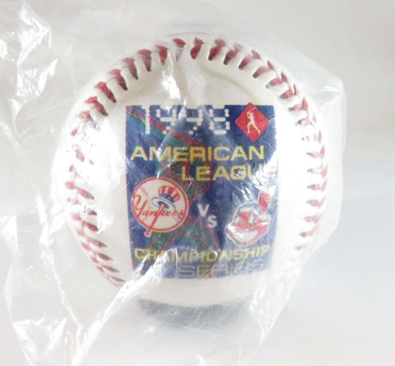 1998 Cleveland Indians Vs New York Yankees AL Championship Series Baseball - Just Stuff I Sell