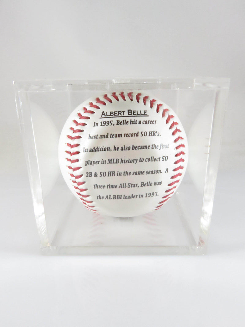 1996 Albert Bell Commemorative American League Baseball Fotoball - Just Stuff I Sell