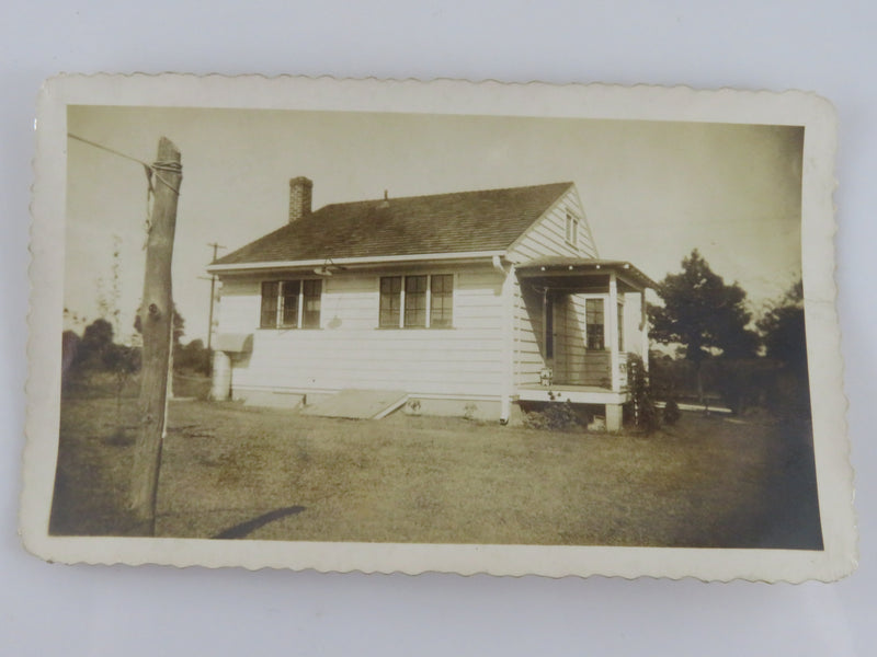 Old Wood Florida Cracker Style Home Unknown Location Circa 1940's 4 1/2" x 2 3/4