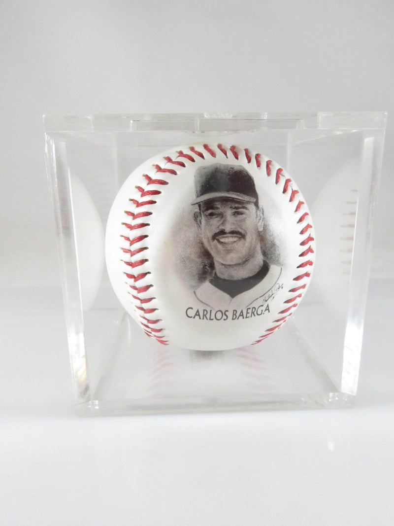 1996 Carlos Baerga Commemorative American League Baseball Fotoball - Just Stuff I Sell