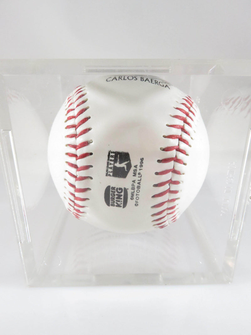 1996 Carlos Baerga Commemorative American League Baseball Fotoball - Just Stuff I Sell