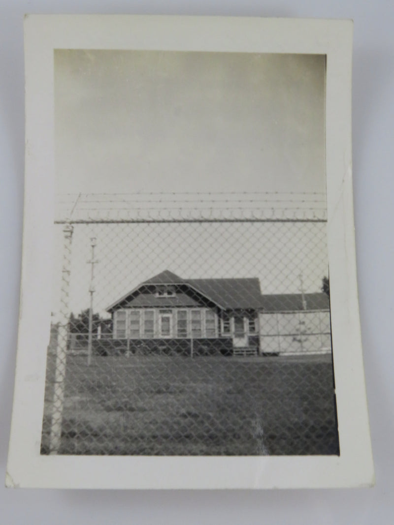 The Dafoe Hospital where The Dionne Quintuplets Lived Photograph Callander Ontario 3 1/2" x 2 1/2"