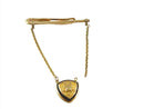 Vintage Western Electric Bell 1/5 10K Emblem Tie Bar with Chain For Restoration — Jewelry & Watches:Men's Jewelry:Cufflinks •