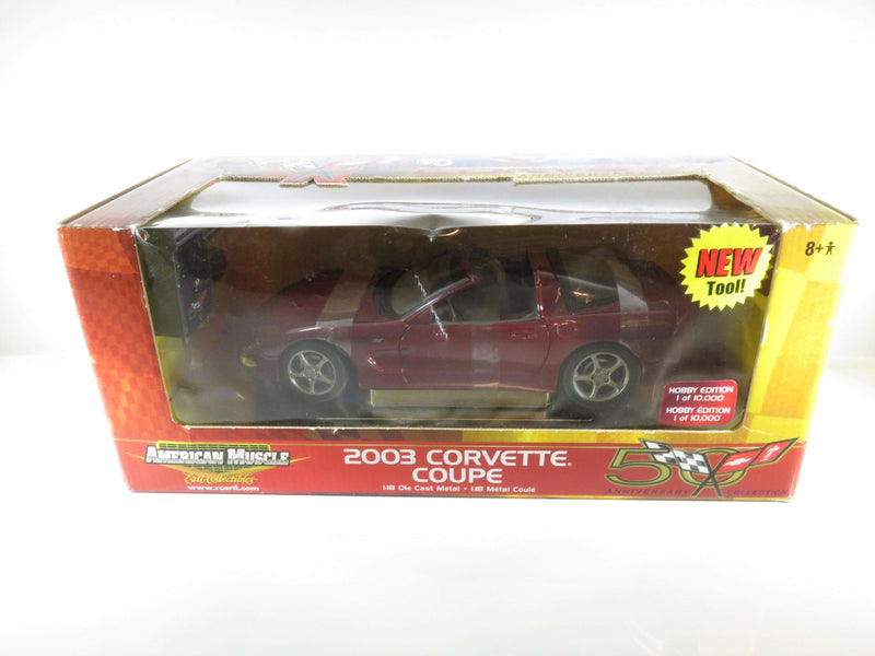 1:18 Scale 2003 Corvette Coupe 1/10,000 Ertle Collectibles American Muscle - Just Stuff I Sell