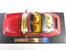 1:18 Porsche 911 Carrera 2 Targa Red Die Cast Car Anso Metal Series - Just Stuff I Sell