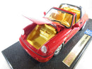 1:18 Porsche 911 Carrera 2 Targa Red Die Cast Car Anso Metal Series - Just Stuff I Sell