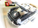 1961 Porsche 356B Cabriolet Black Tan Burago cod. 3031 1:18 Die Cast Car - Just Stuff I Sell