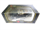 1961 Porsche 356B Cabriolet Black Tan Burago cod. 3031 1:18 Die Cast Car - Just Stuff I Sell