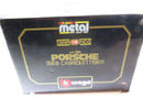1961 Porsche 356B Cabriolet Black Tan Burago cod. 3031 1:18 Die Cast Car - Just Stuff I Sell