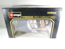1961 Porsche 356B Cabriolet Black Tan Burago cod. 3031 1:18 Die Cast Car - Just Stuff I Sell
