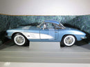 1961 Chevrolet Corvette Sky Blue & White Ertle Collectibles Die Cast Car - Just Stuff I Sell