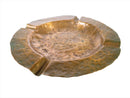Vintage 5" Hammered Copper Cigarette Ashtray Circa 1960's Time Period - Just Stuff I Sell