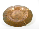 Vintage 5" Hammered Copper Cigarette Ashtray Circa 1960's Time Period - Just Stuff I Sell