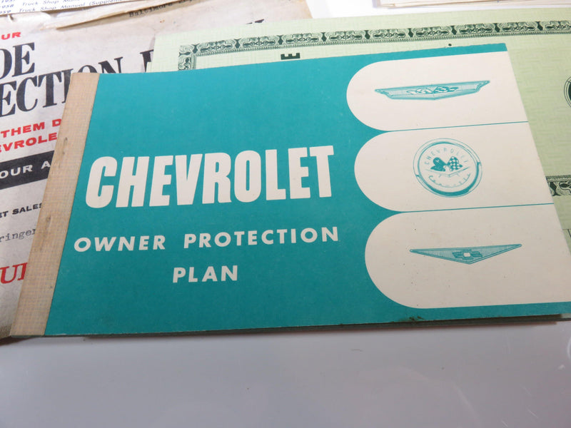Original 1961 Chevrolet Bel Air Owners Guide With Original Bill of Sale - Just Stuff I Sell