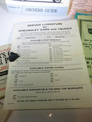 Original 1961 Chevrolet Bel Air Owners Guide With Original Bill of Sale - Just Stuff I Sell
