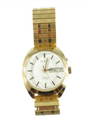 Vintage Slava 27 Jewel Day Date Automatic Wristwatch In Fine Condition