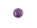 Pink Sapphire Cabochon 6.85mm x 6.11mm x 3.5mm Approx, Unknown if Synthetic — Sapphire — front view