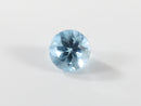 Round Cut Light Blue Topaz 8mm x 5.5mm 2.41 Carats Approx, — Topaz, Blue Topaz — front view