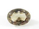 Oval Cut Brown Smoky Quartz Stone 18.14mm x 13.36mm x 8.01 11.07 Carats Approx, — front view