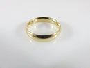 14K Yellow Gold Size 6.75 Wedding Band Affordable Unisex Band 4.09mm Rounded - Just Stuff I Sell
