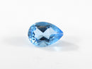 Pear Cut London Blue Topaz Stone 7mm x 9.91mm x 4.61mm 2.12 Carats Approx, — Topaz, Blue Topaz — front view
