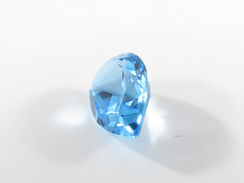 Pear Cut London Blue Topaz Stone 7mm x 9.91mm x 4.61mm 2.12 Carats Approx,