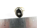 14K Yellow & White Gold Onyx & Diamond Ring for Repair or Repurpose - Just Stuff I Sell