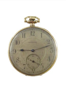 c1918 Hallmark Pocket Watch Illinois Private Label 17 Jewel Grade 505 Model 4 s1