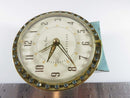 1940's Baby Ben Westclox Baby Blue Gold Trim Rhinestones Alarm Clock - Just Stuff I Sell