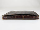 Circa 1920 Antique Alligator Skin Tri Fold Wallet Billfold for Restoration or Repurpose - Just Stuff I Sell