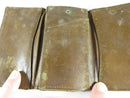 Circa 1920 Antique Alligator Skin Tri Fold Wallet Billfold for Restoration or Repurpose - Just Stuff I Sell