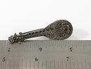 Victorian Sterling Silver Filigree Mandolin Brooch Pin Musical Instrument Brooch product image for Just Stuff I Sell, clear front view, neutral background, original listing photo, optimized descriptive alt text, centered composition variant 9