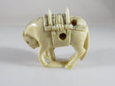 Antique Finely Carved Artisan Signed Japanese Netsuke Man Leading Horse - Just Stuff I Sell