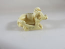 Antique Finely Carved Artisan Signed Japanese Netsuke Man Leading Horse - Just Stuff I Sell