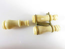 Antique Stanhope Carved Bone Binoculars & Telescope Woolworth Building Lords Prayer - Just Stuff I Sell