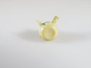 Miniature Asian Teapot Charm Hand Painted Carved Bone Removable Lid Antique - Just Stuff I Sell