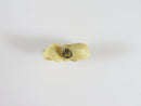 Antique Carve Bone Miniature Elephant Charm Stanhope Peep Photograph Scene 7/8" - Just Stuff I Sell