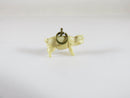 Antique Miniature Pig Charm Pendant Finely Carved Asian Bone Charm 3/4" - Just Stuff I Sell