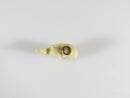 Antique Carved Bone Asian Elephant Pendant Extended Trunk Hand Carved 1" x 5/8" - Just Stuff I Sell
