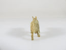 Antique Miniature Carved Bone Rhinoceros Okimono Figurine Fine Details 1" x 3/4" Miniature Rhinoceros - Just Stuff I Sell